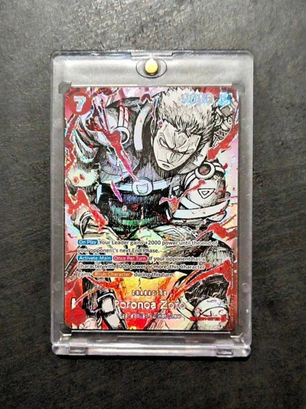 One Piece OP17 Roronoa Zoro EB04-007 Conqueror's Haki SP English